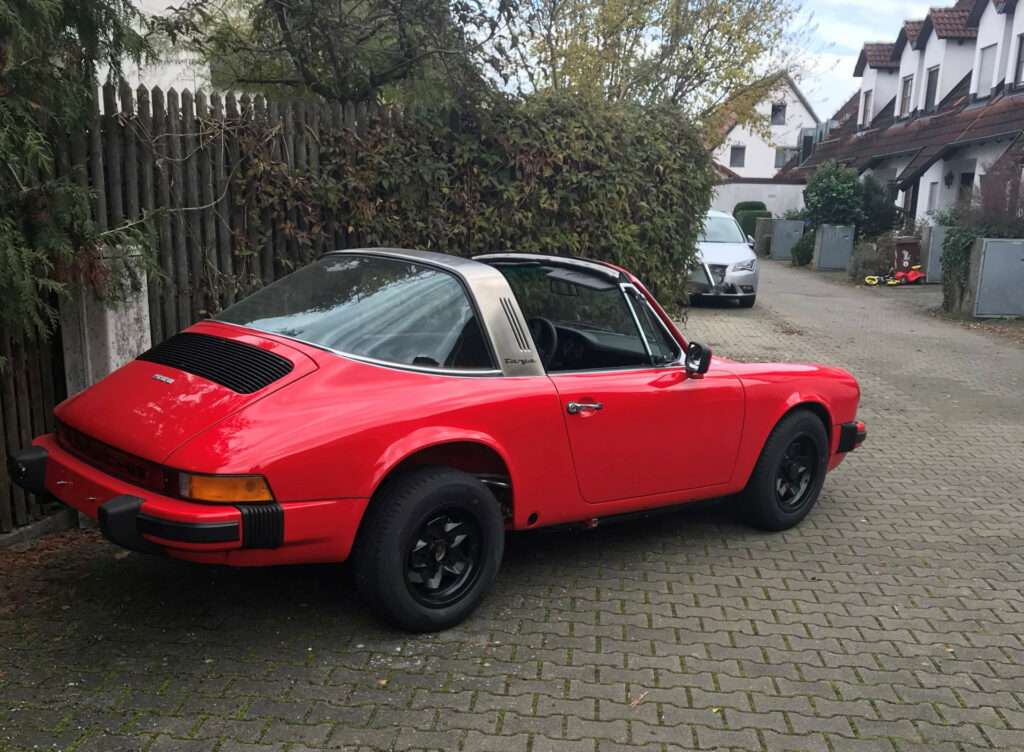 Porsche 911 Targa kurz vor der Fertigstellung