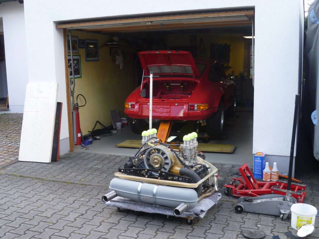 Hochzeit von Motor und Karosserie Porsche 911 ST